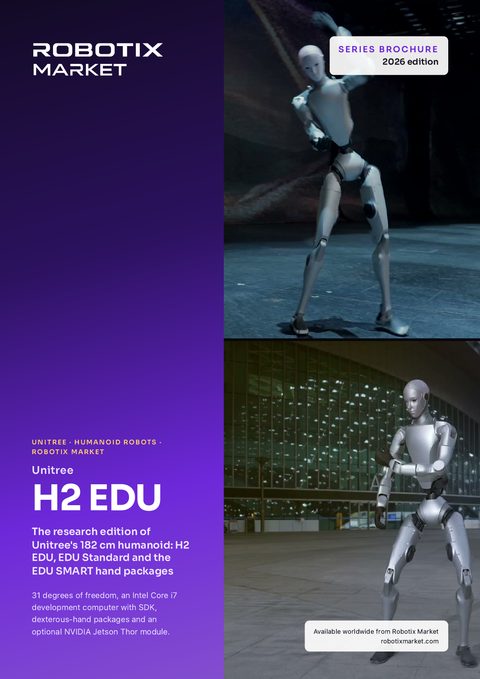 Unitree H2 EDU humanoid robot – Produktbrochure
