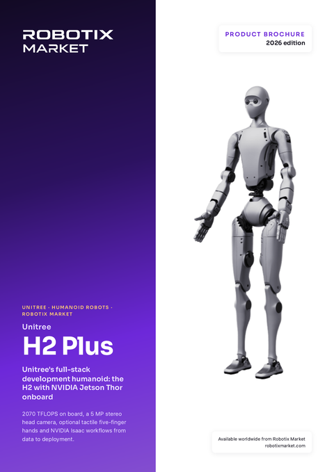 Humanoidní robot Unitree H2 Plus – Produktová brožura
