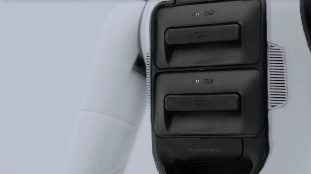 AGIBOT A3 dual battery bays