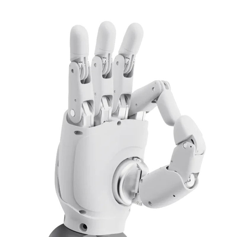 Zručná levá robotická ruka AgiBot OmniHand 2025
