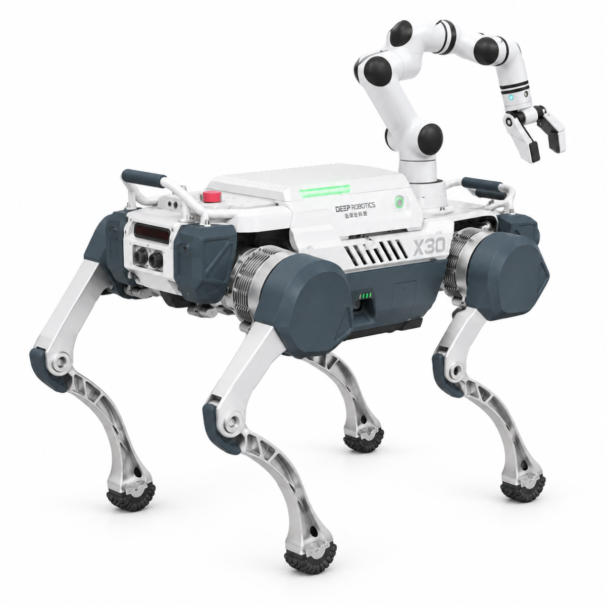 Deep Robotics X30 RealMan RML63-6F-V Robot Arm + Gripper
