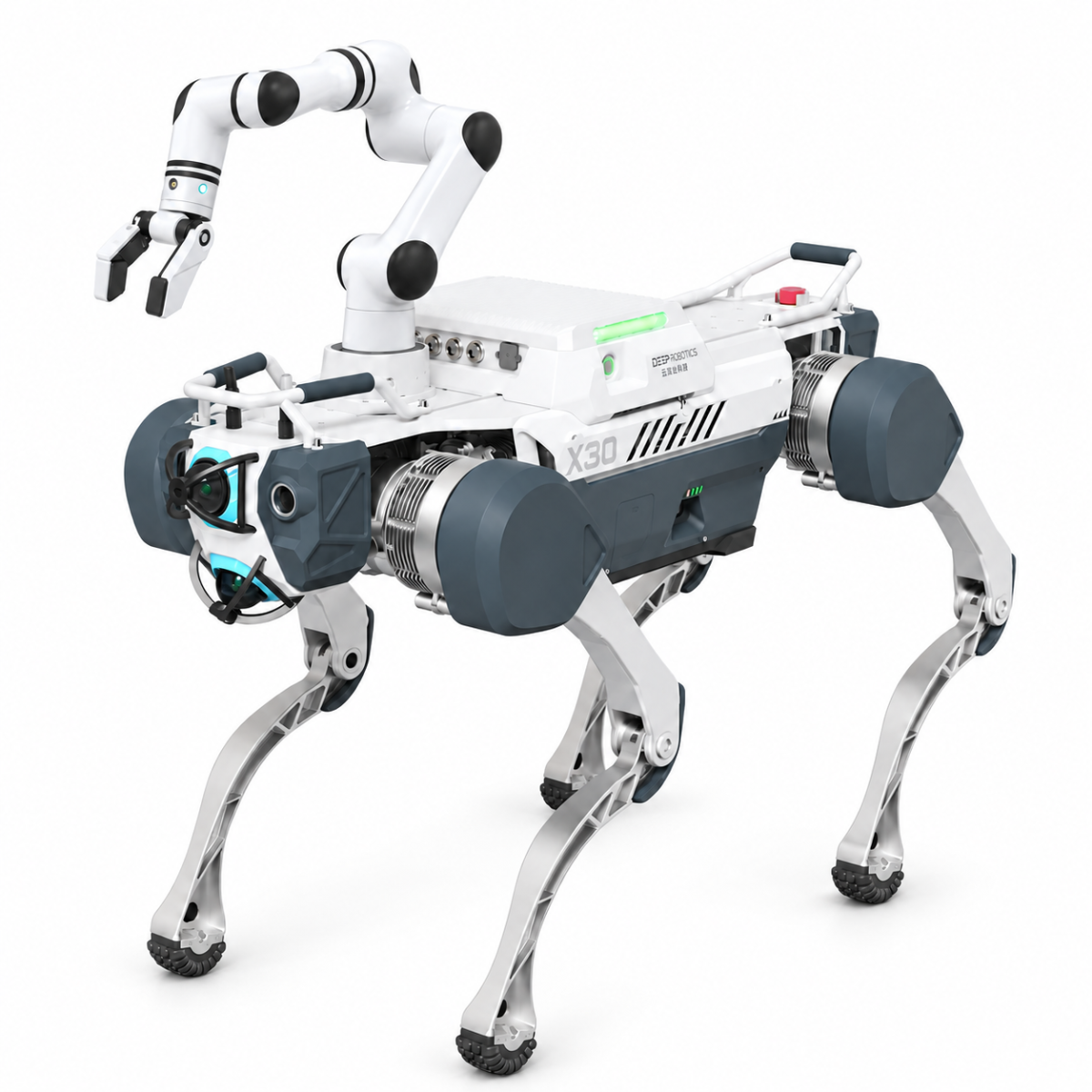 Deep Robotics X30 RealMan RML63-6F-V Robot Arm + Gripper